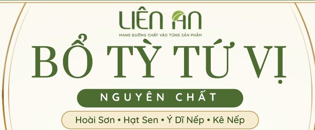 Hũ Bổ Tỳ Tứ Vị – Bột hoài sơn, hạt sen, ý dĩ nếp, kê nếp 500g – nhãn sản phẩm